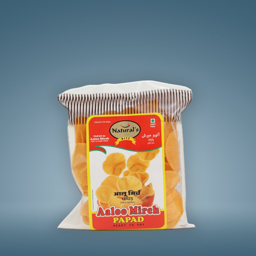 Aaloo Mirch Papad